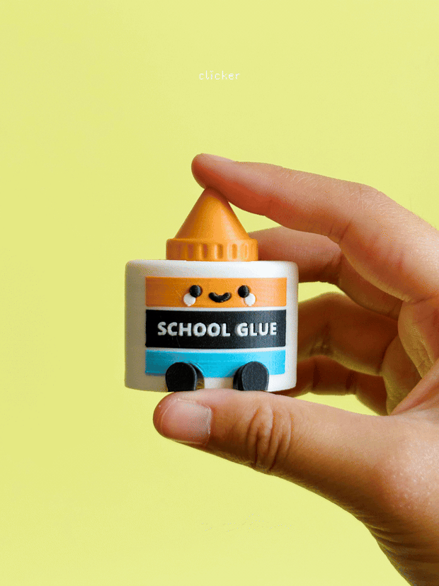 Articulated &amp; Clicker Glue – Sticky Fun 3D Printed Fidget Toy