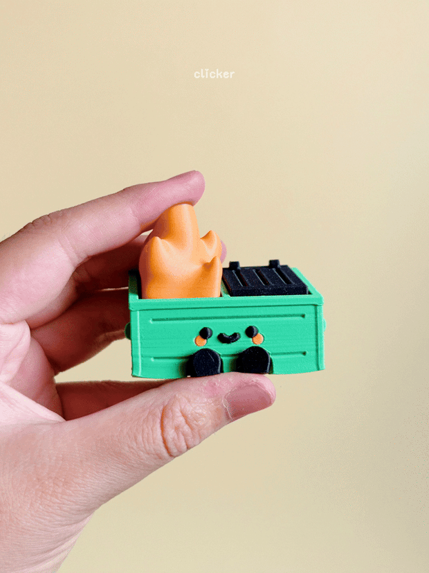 Articulated & Clicker Dumpster - Fiendworks Studio