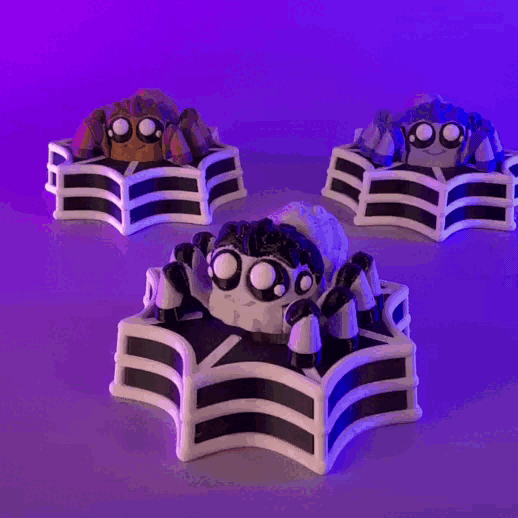 Spider Web Clicker - Fun Fidget Toy - Fiendworks Studio