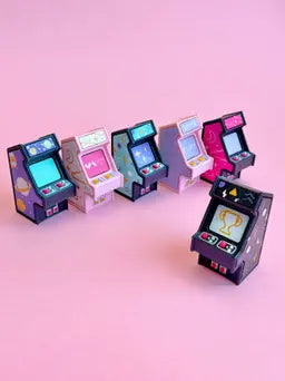 Vintage Arcade Game Clicker | Retro 3D Printed Fidget Toy &amp; Desk Clicker