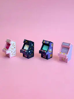 Vintage Arcade Game Clicker | Retro 3D Printed Fidget Toy &amp; Desk Clicker