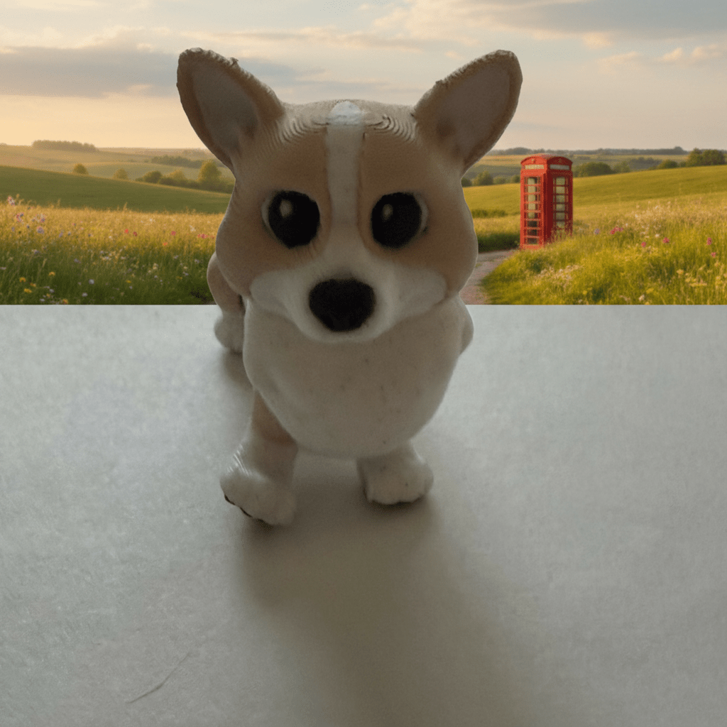 Corgi Flexi Figure 
