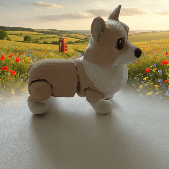 Corgi Flexi Figure 