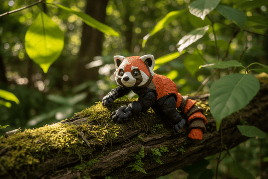 Articulated Red Panda Figure - Fiendworks Studio