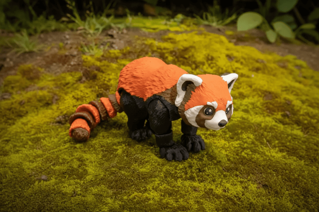 Articulated Red Panda Figure - Fiendworks Studio