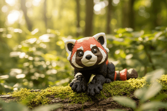 Articulated Red Panda Figure - Fiendworks Studio