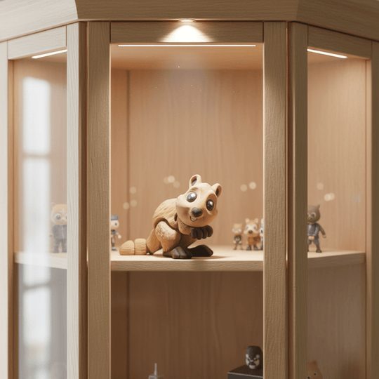 Wiggly Quokka Flexi Figure Articulated 3D Printed Marsupial 