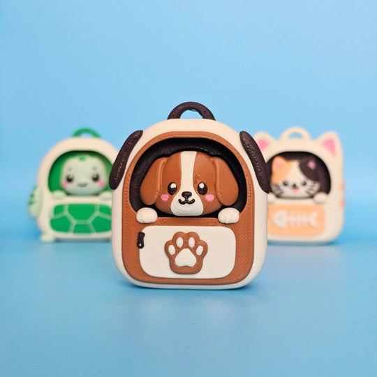 Backpack Animal Clickers – Cute 3D Printed Fidget Toys - Fiendworks Studio
