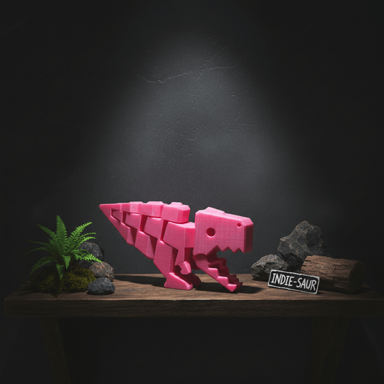 Big Bertha Flexi Dinosaur - Flexi Figures by Fiendworks Studio