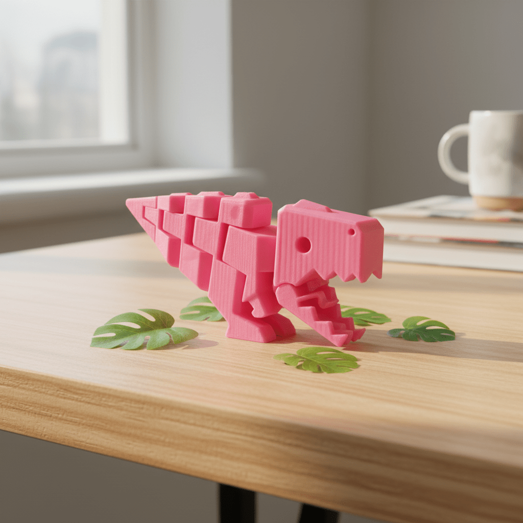 Big Bertha Flexi Dinosaur - Flexi Figures by Fiendworks Studio