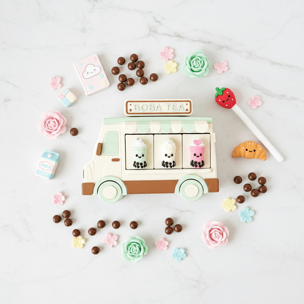Boba Tea Truck Auto Clicker - Fiendworks Studio