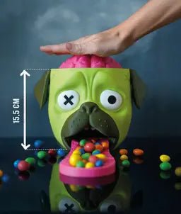 Candy Creeper Pug - Candy Dispenser - Kitchen by Fiendworks Studio