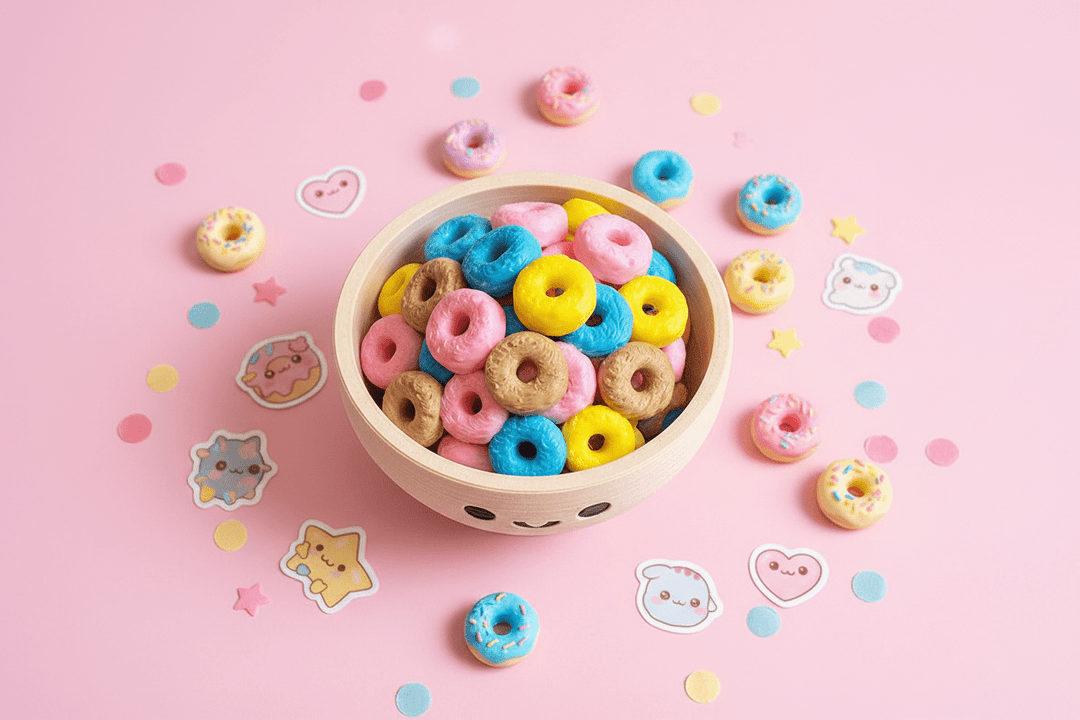 Cereal Clicker Kawaii Breakfast Fidget Toy