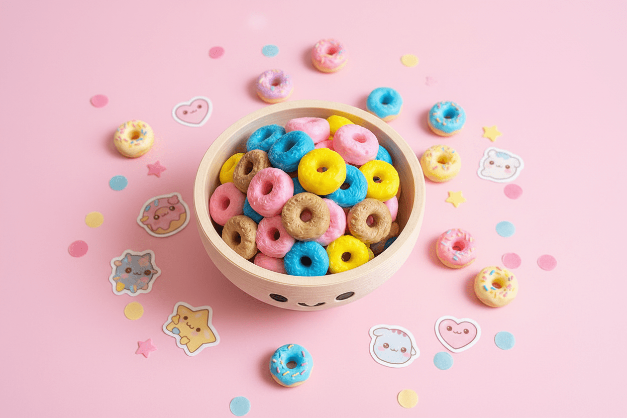 Cereal Clicker Kawaii Fidget Toy | FiendWorks Studio - Clicker by Fiendworks Studio