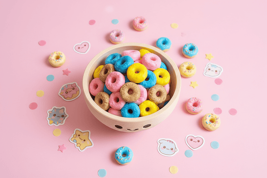 Cereal Clicker Kawaii Breakfast Fidget Toy