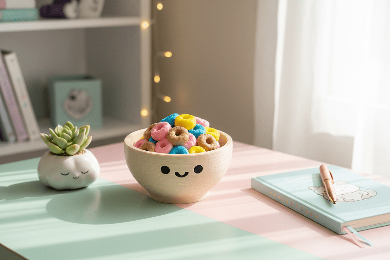 Cereal Clicker Kawaii Fidget Toy | FiendWorks Studio - Clicker by Fiendworks Studio
