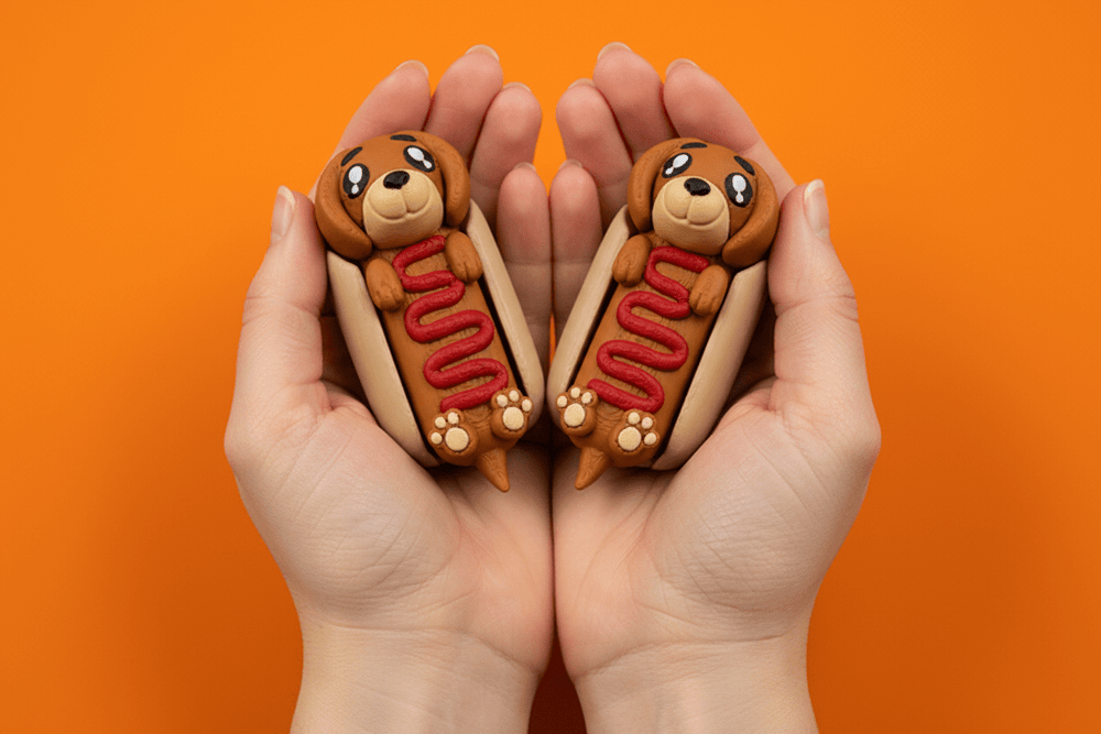Dachshund Hot Dog Clicker - Fiendworks Studio