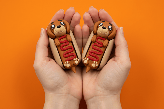 Dachshund Hot Dog Clicker - Fiendworks Studio