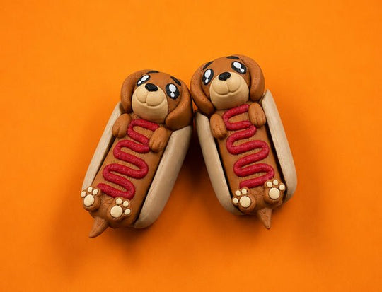 Dachshund Hot Dog Clicker - Fiendworks Studio