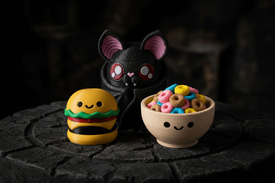 Dark Side Desk Set – 3D Printed Fidget Clicker Bundle - Fiendworks Studio