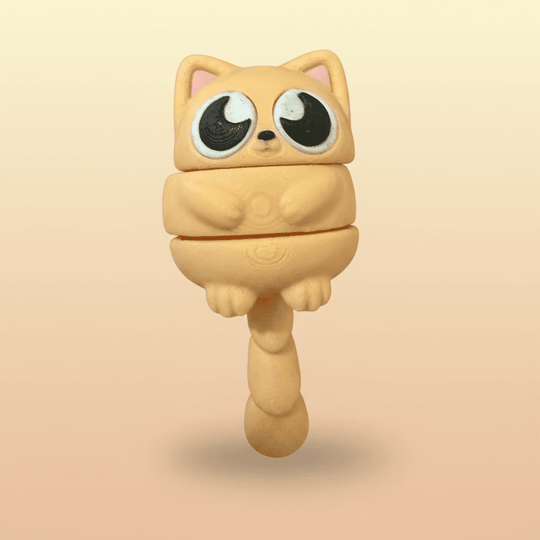 Eggo Cat - Flexi Figures by Fiendworks Studio