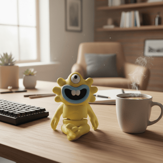 Flexi Alien Figure - Flexi Figures by Fiendworks Studio