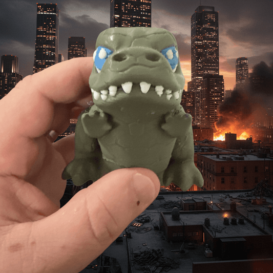 Flexi Godzilla - Flexi Figures by Fiendworks Studio