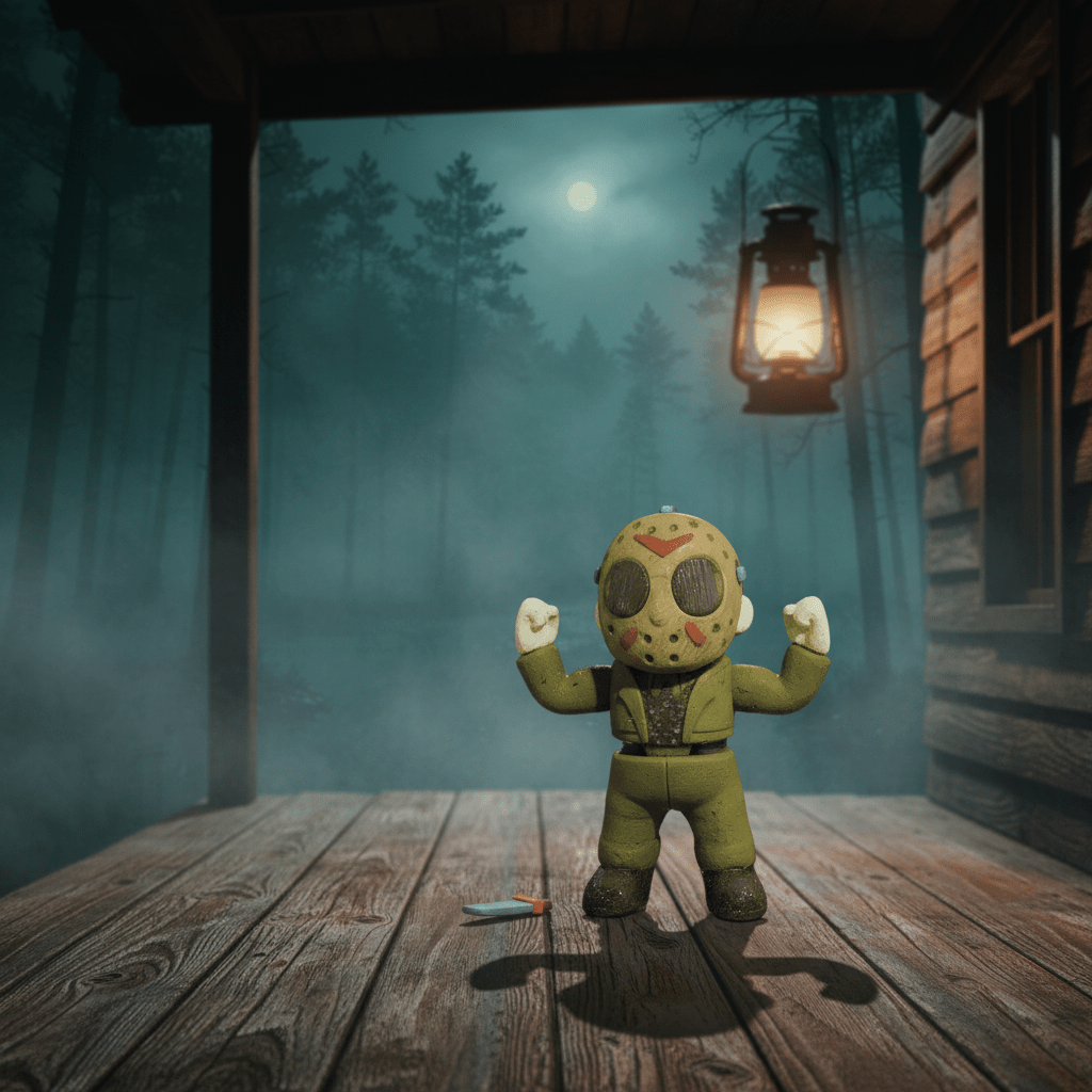 Flexi Jason Voorhees Figure - Flexi Figures by Fiendworks Studio