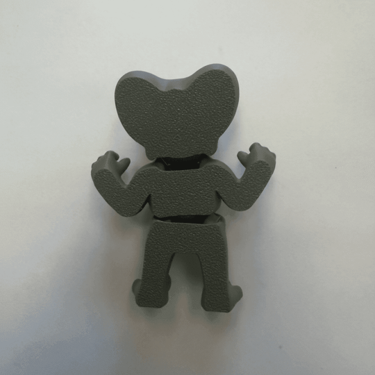Green Alien Flexi Figure  - Flexi Figures by Fiendworks Studio