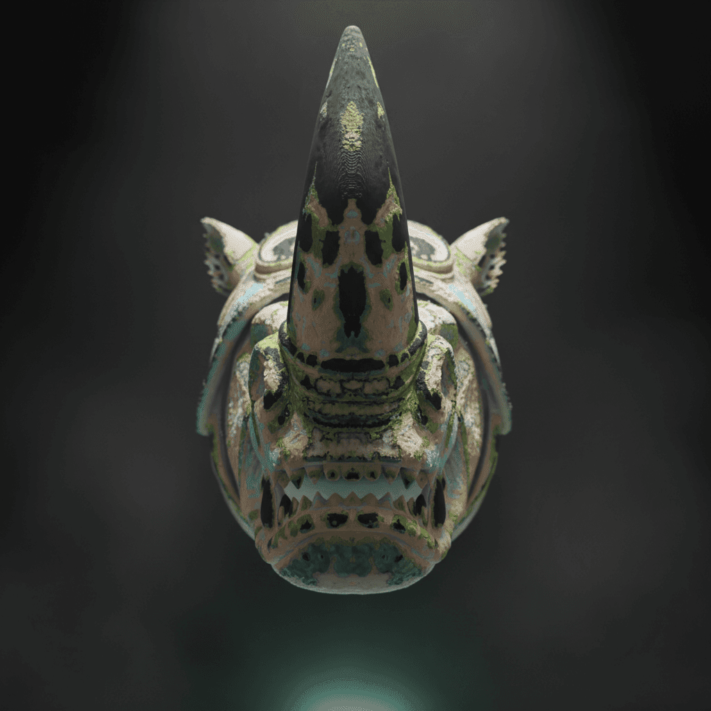 GrindStone – The Hornbreaker of Skullwood - Wall Art by Fiendworks Studio