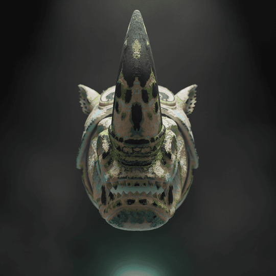 GrindStone – The Hornbreaker of Skullwood - Wall Art by Fiendworks Studio