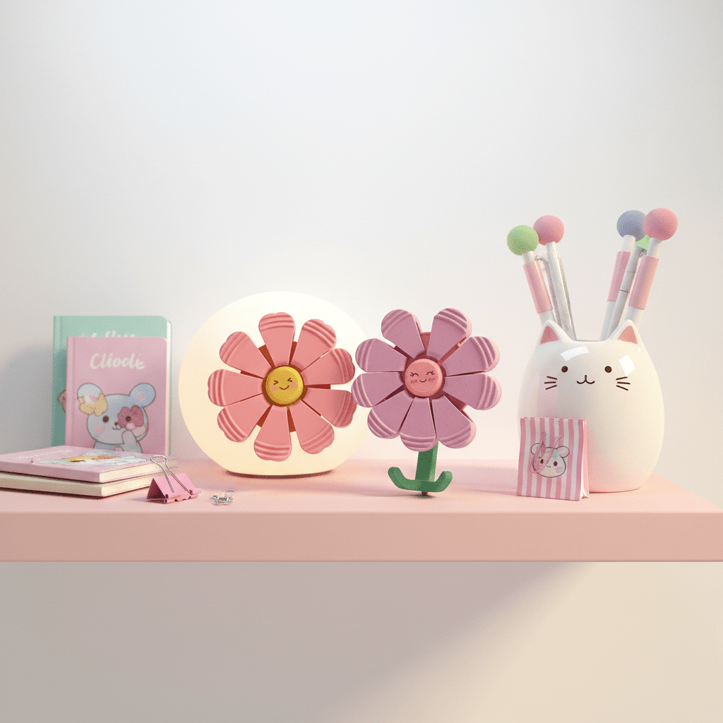 Happy Flower Chip Clips - Kitchen by Fiendworks Studio