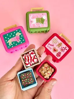 Holiday Treats Multi-Clicker Keychain Fidget Toy Bundle - Fiendworks Studio