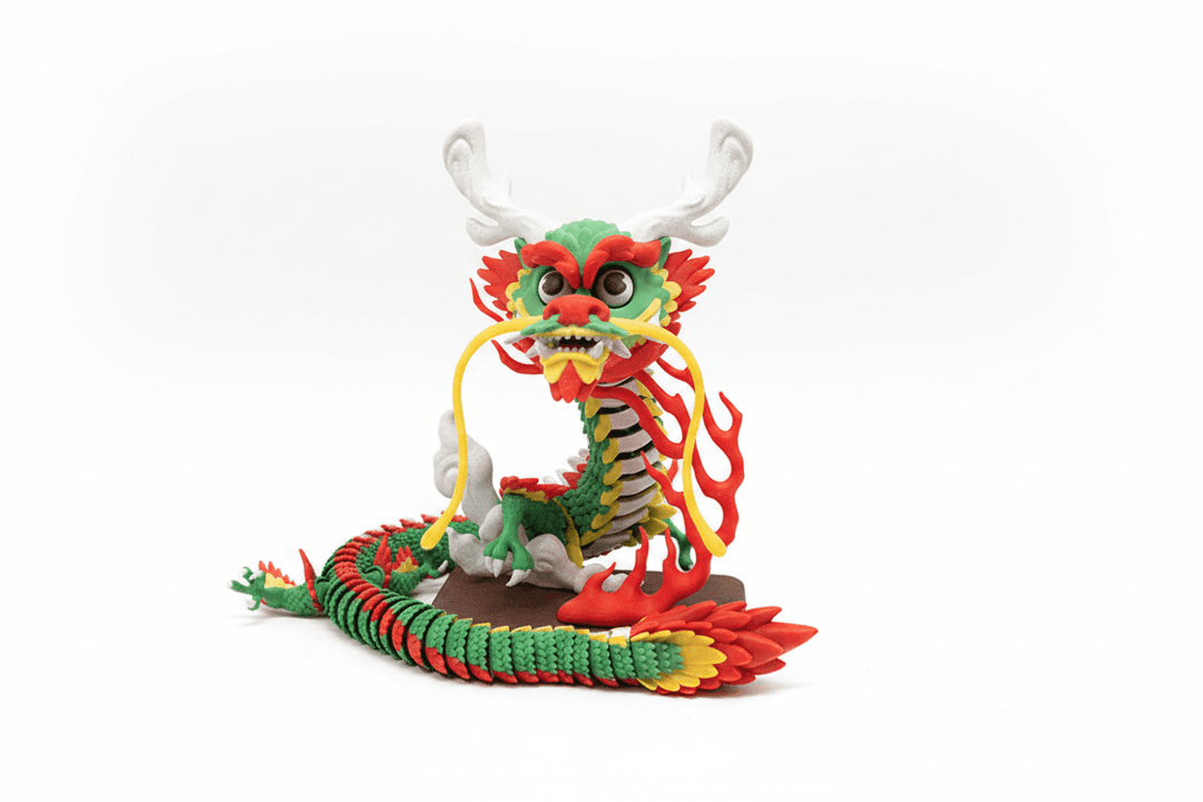Imperial Dragon (Spicy Being Design) - Sculpture by Fiendworks Studio