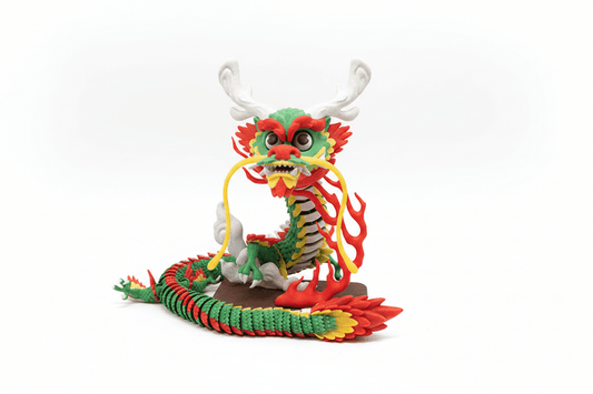 Imperial Dragon (Spicy Being Design) - Sculpture by Fiendworks Studio