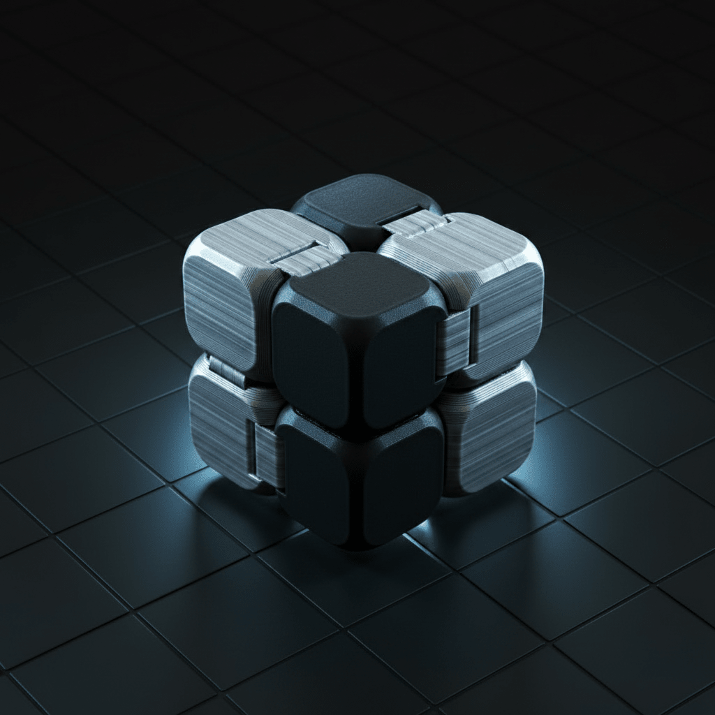 Infinity Cube - Fidget Toy by Fiendworks Studio