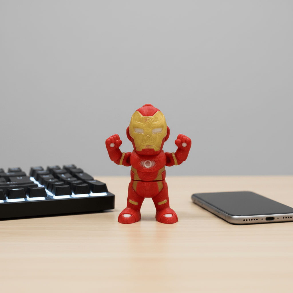Iron Man Flexi Figure - Flexi Figures by Fiendworks Studio