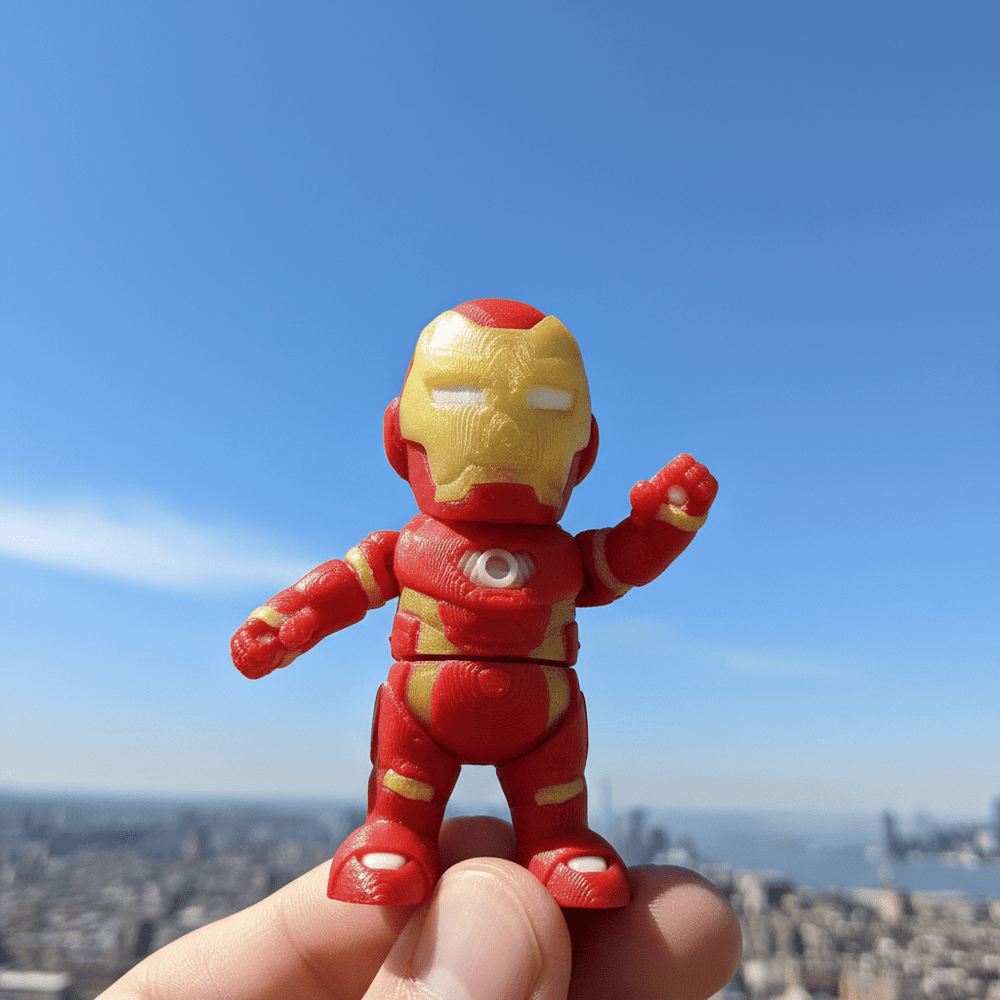 Iron Man Flexi Figure - Flexi Figures by Fiendworks Studio