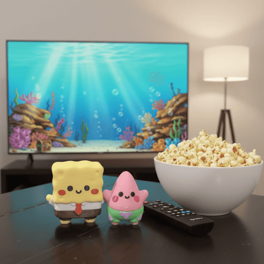 Kawaii Spongebob and Patrick 