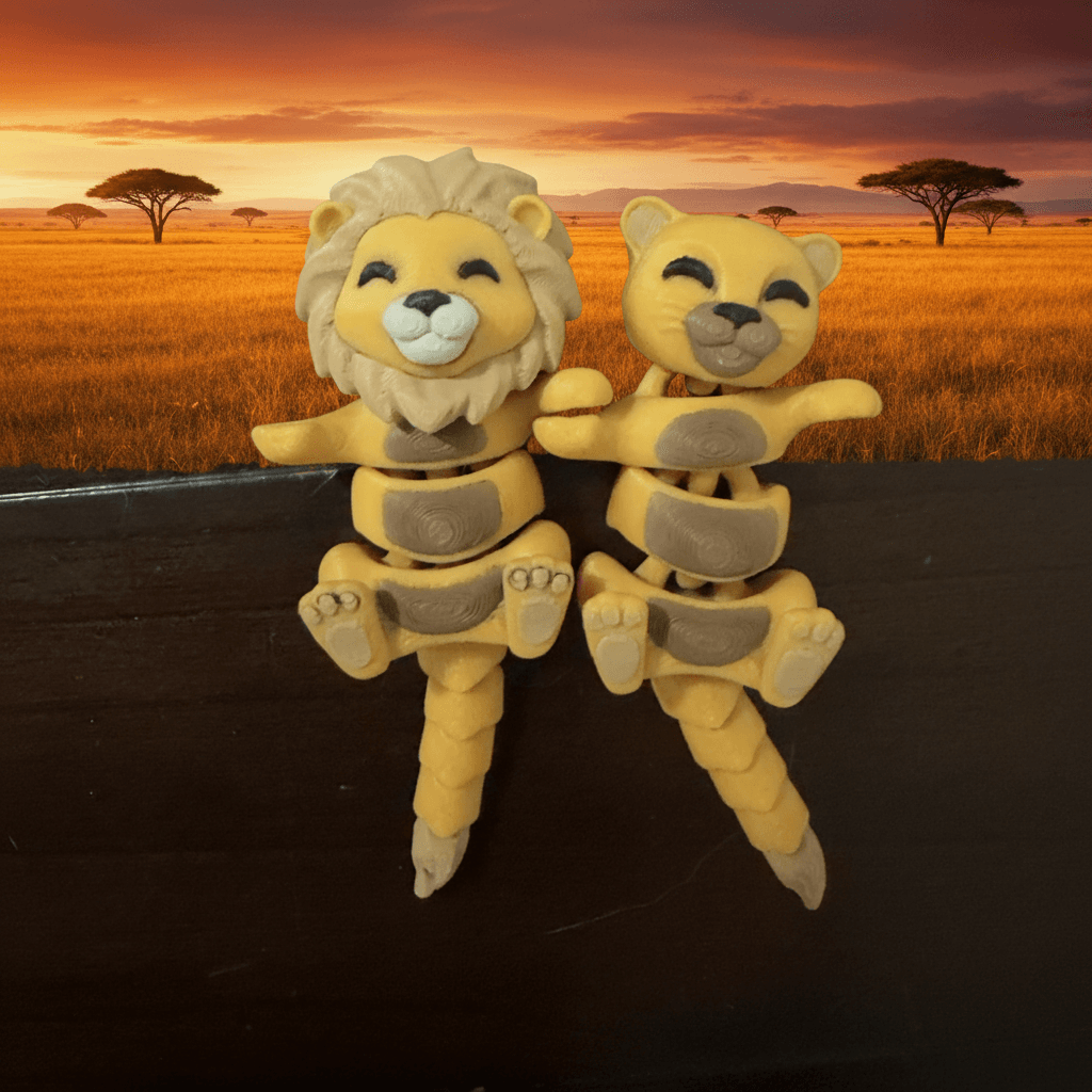 Lion Flexi Figures
