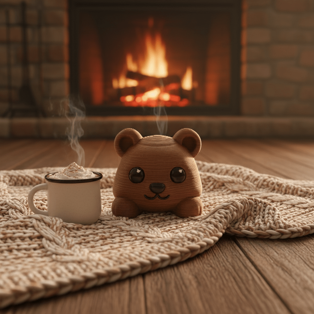 Little Brown Bear - Flexi Figures by Fiendworks Studio