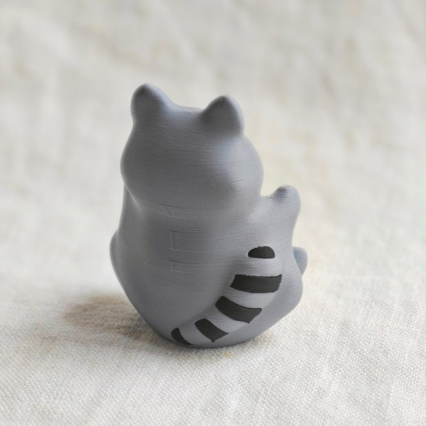 Multicolor Raccoon Worry Stone – 3D Printed Pocket Fidget - Fiendworks Studio