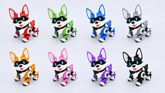 Nova Corgi Sci-Fi Robot Dog 3D Printed Collectible