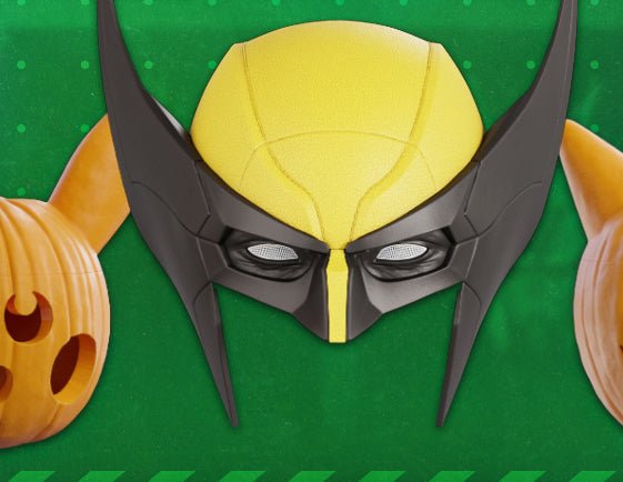 PS5 Wolverine Helmet – 3D Printed Display &amp; Cosplay Piece - Fiendworks Studio