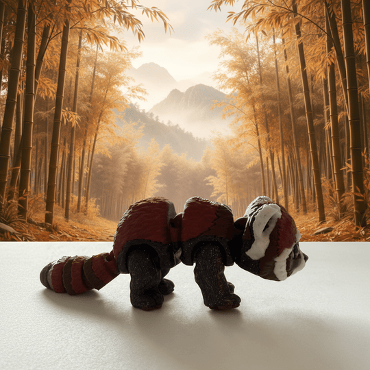 Red Panda Flexi Figure - Flexi Figures by Fiendworks Studio