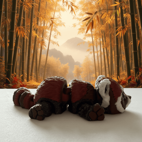 Red Panda Flexi Figure - Flexi Figures by Fiendworks Studio