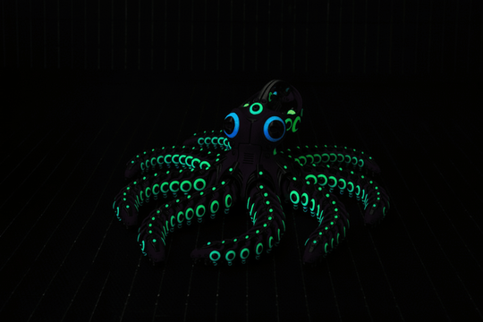 RoboOctopus – Articulated 3D Printed Figure - Fiendworks Studio