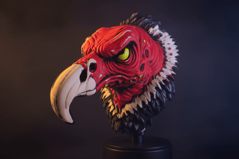 Skarrow the Redcowl Wall Art - Fiendworks Studio