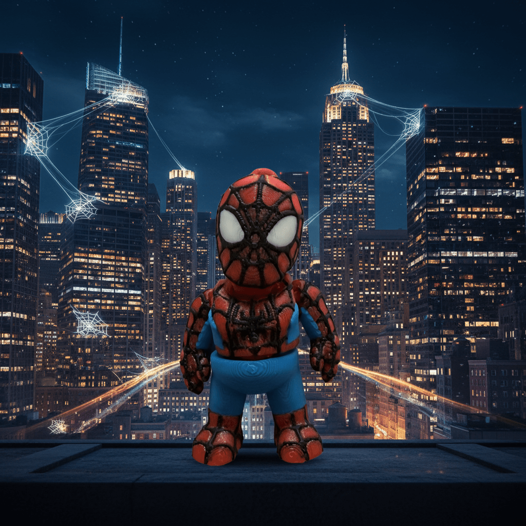 Spider-Man Flexi Figure - Flexi Figures by Fiendworks Studio