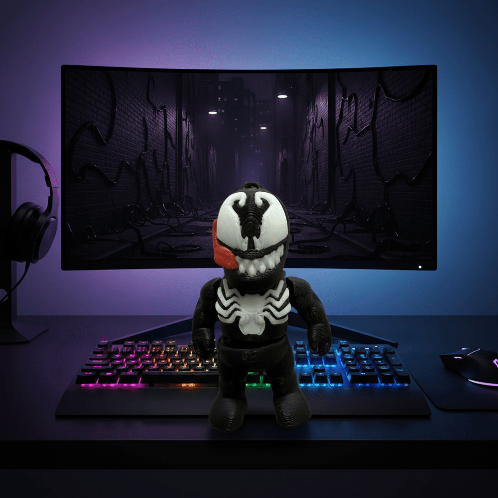 Venom Flexi Figure - Flexi Figures by Fiendworks Studio